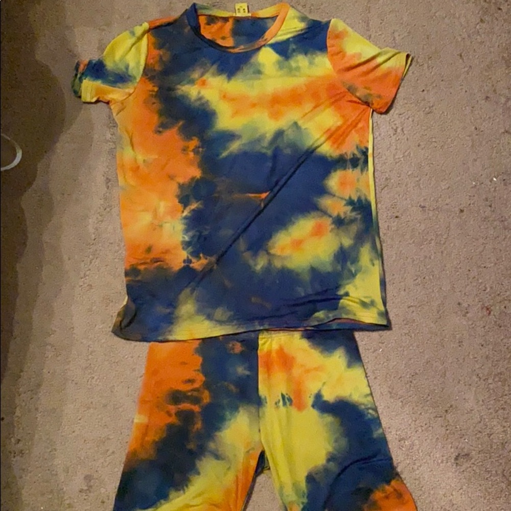 Biker shorts Set